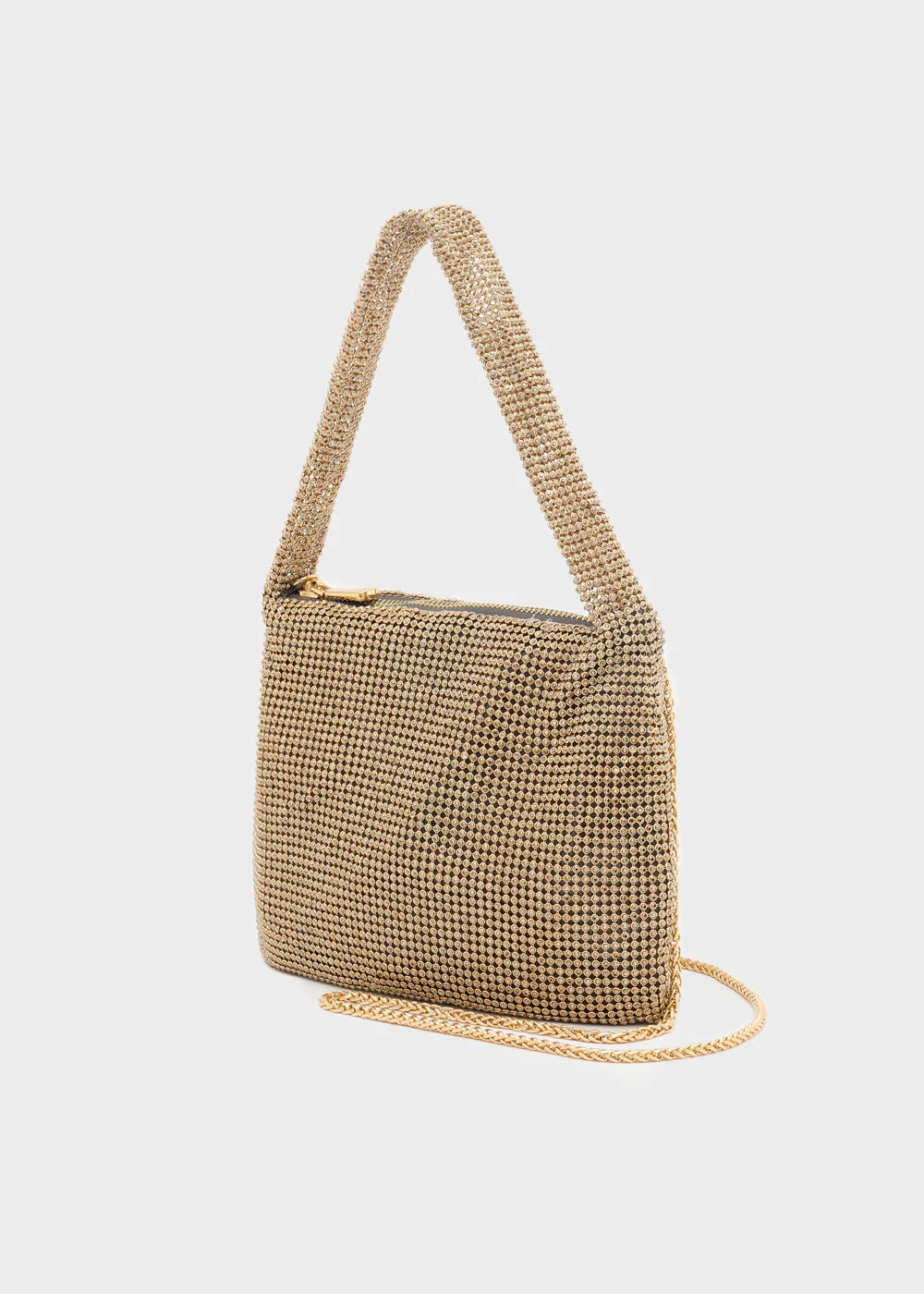 Nali- borsa jackie a spalla maglia pietre