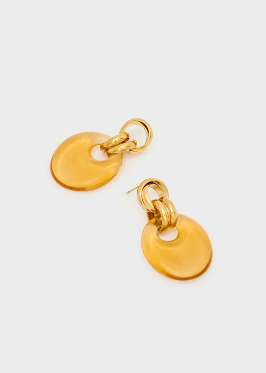 Nali - orecchini nadia ovali resina