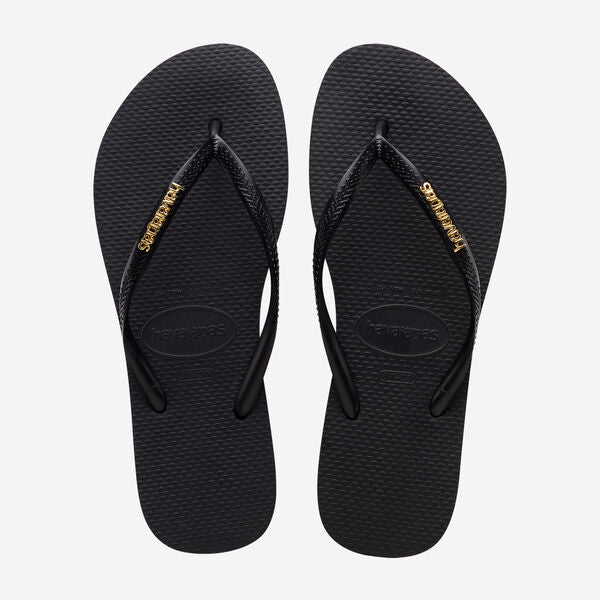 Havaianas - Slim Logo Metallic