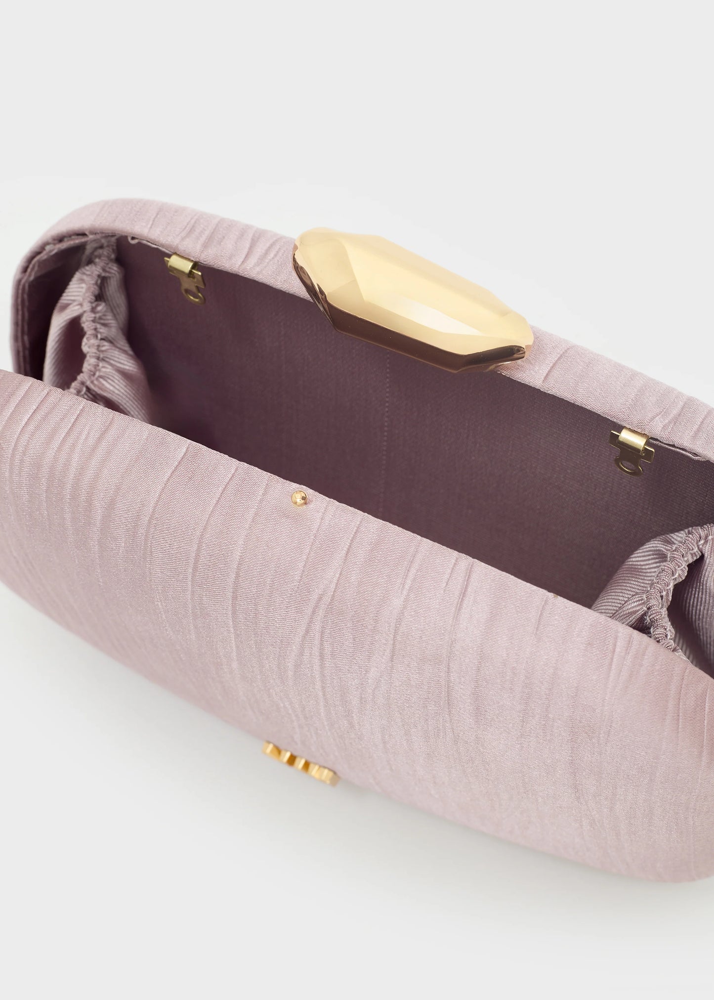 Nali - clutch nadine plissè laminato