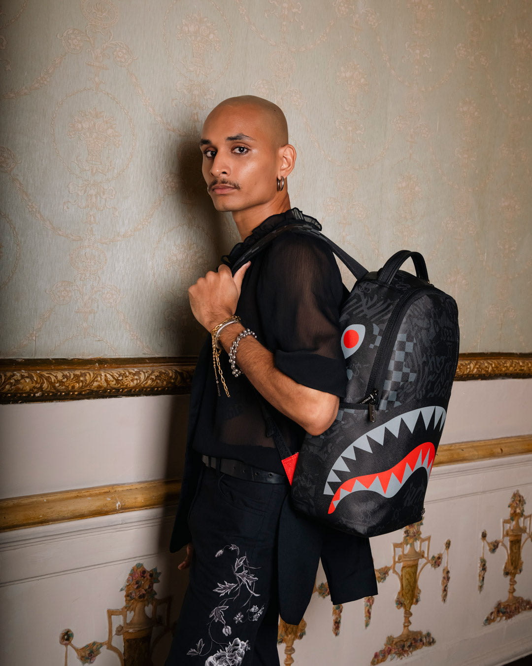 Sprayground - 4AM Red Shark Backpack