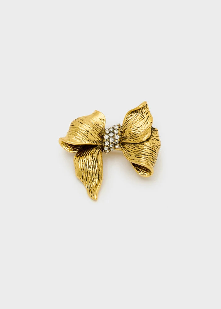Nalí - Spilla Bow con pietre
