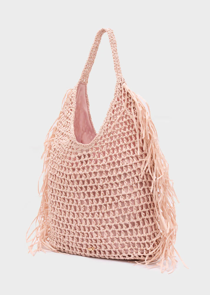 Nali -  Borsa Antigua a spalla con frange