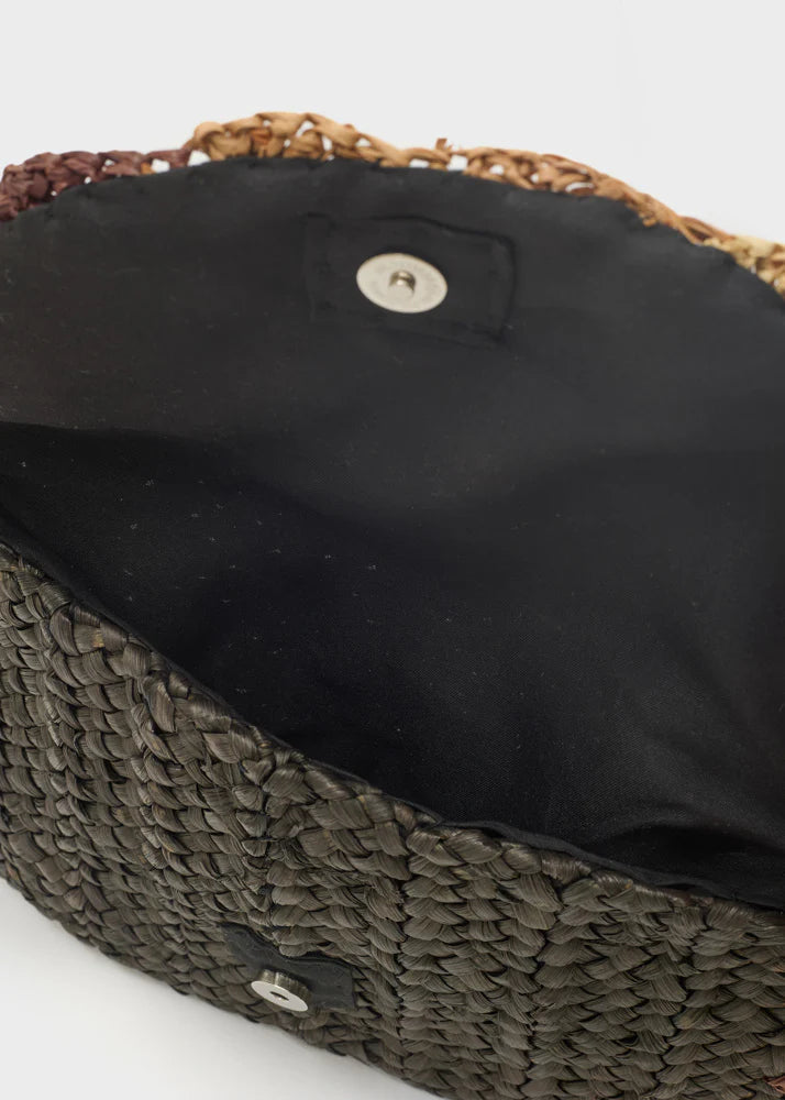 Nali -  Pochette Symi a mano in paglia