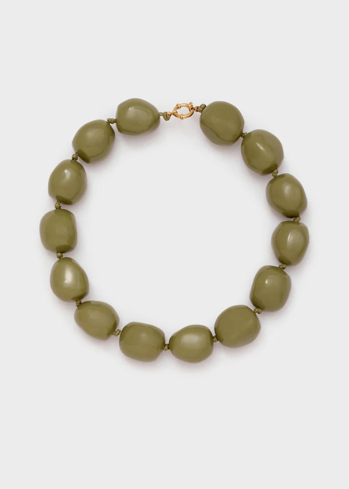 Nalí - Collana Aurora sfere in resina plain