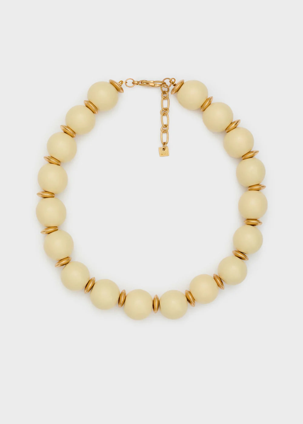 NALÍ - COLLANA MARY GIROCOLLO PERLE LEGNO