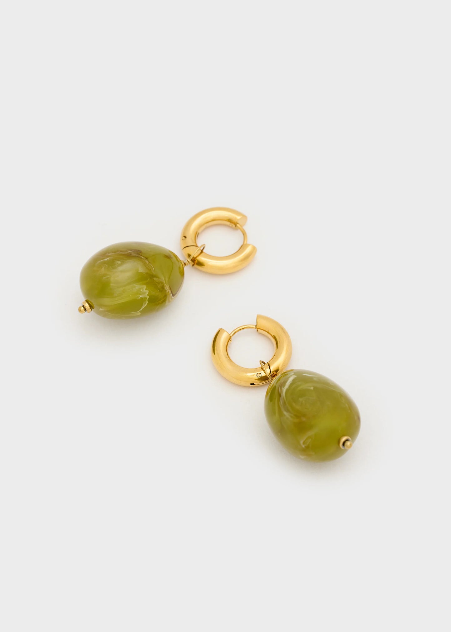 Nali - orecchini chiara ovali resina