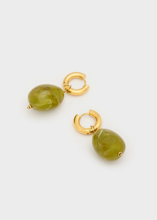 Nali - orecchini chiara ovali resina