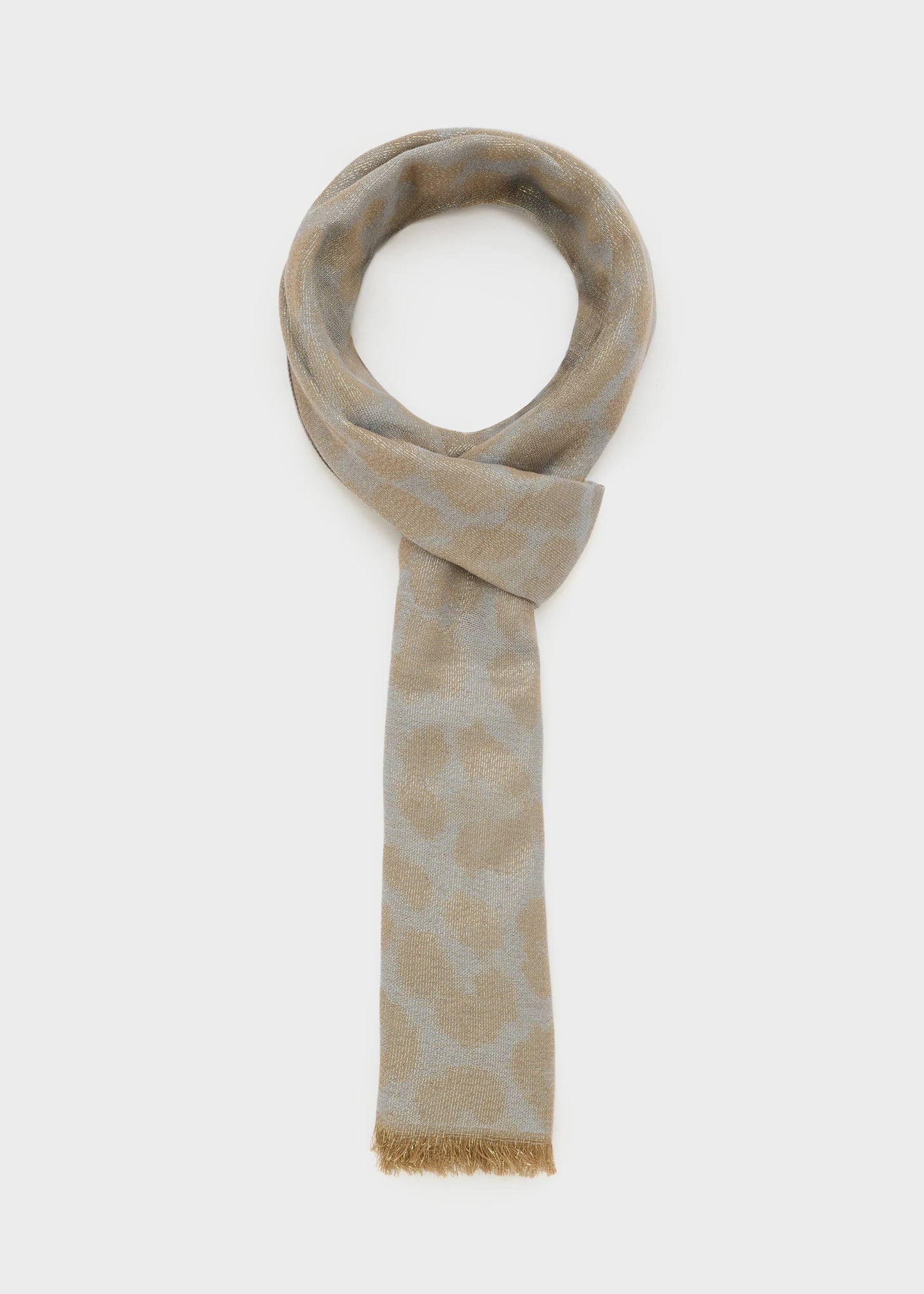 Nali -  foulard miley ampio maculato lurex