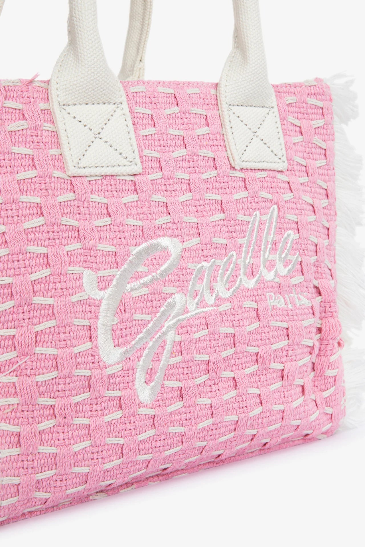 Gaelle- regular shopper ricamo firma