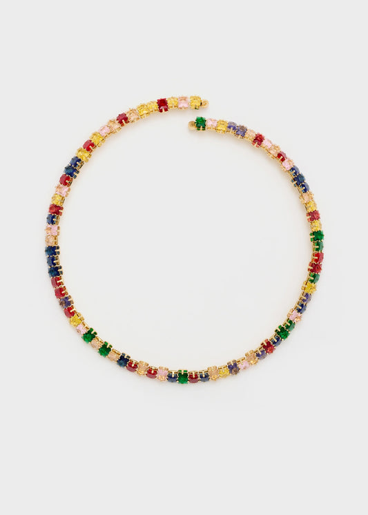 Nali -collana girocollo con pietre