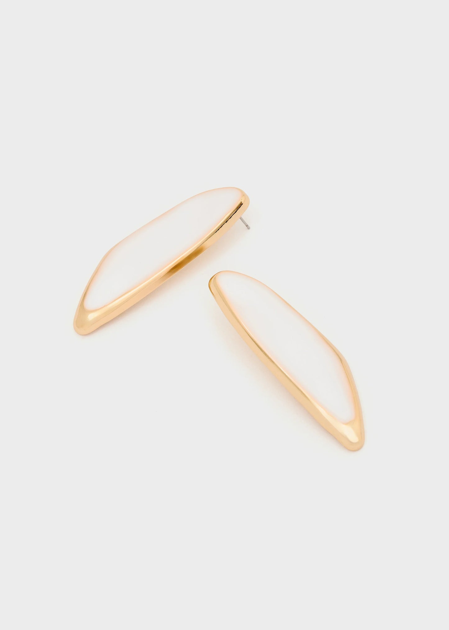 Nali - orecchini a scudo smaltati