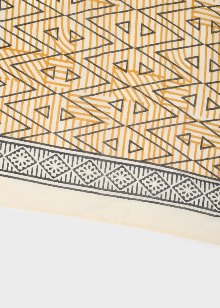 Nali -  pareo stampa geometrica in cotone