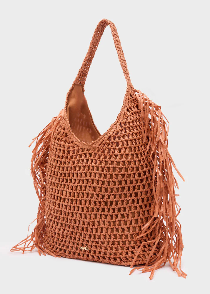 Nali -  Borsa Antigua a spalla con frange