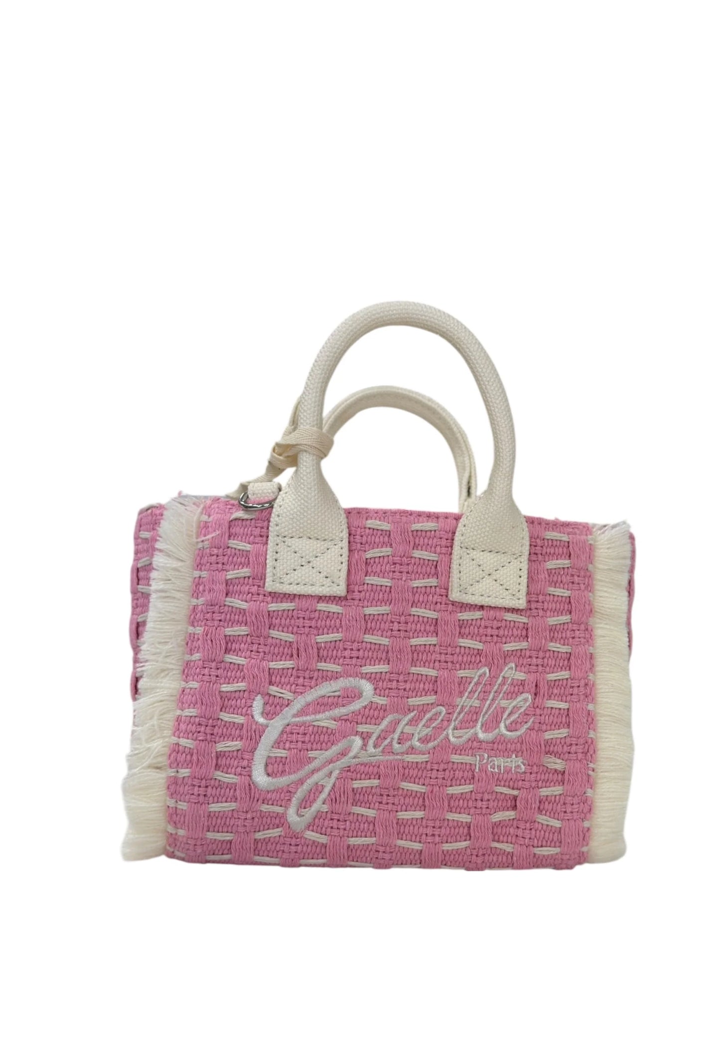 Gaelle- Mini shopper ricamo firma