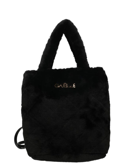 Gaëlle - mini shopper matelasse in ecofur