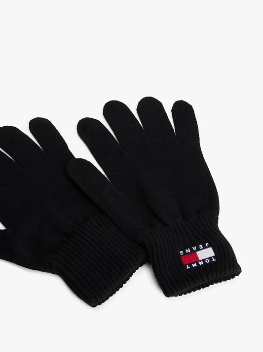 Tommy hilfiger - Guanti Heritage con polsini a coste