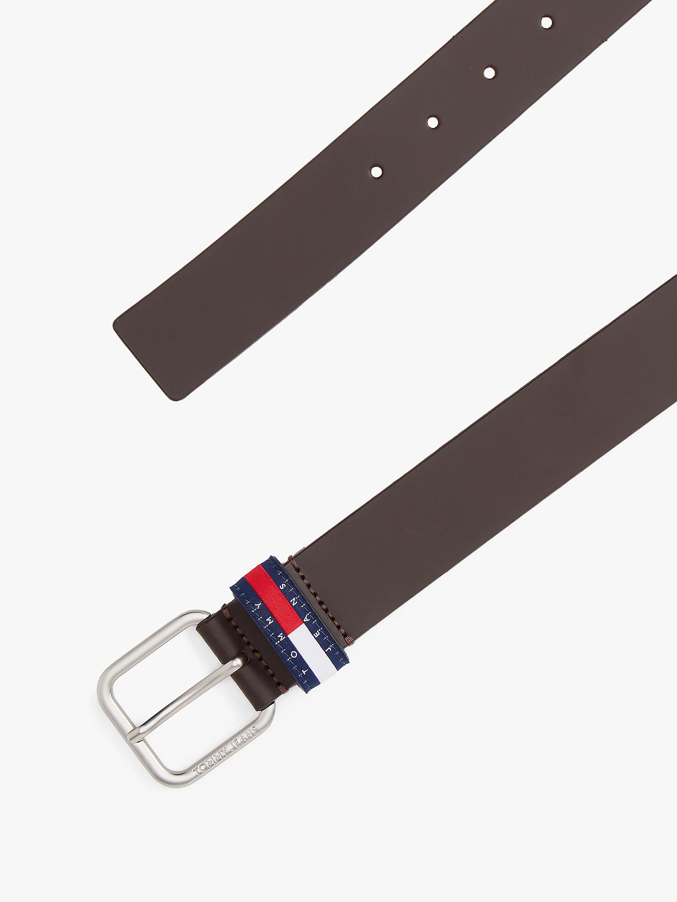 Tommy hilfiger-Cintura Ryan in pelle con passante iconico