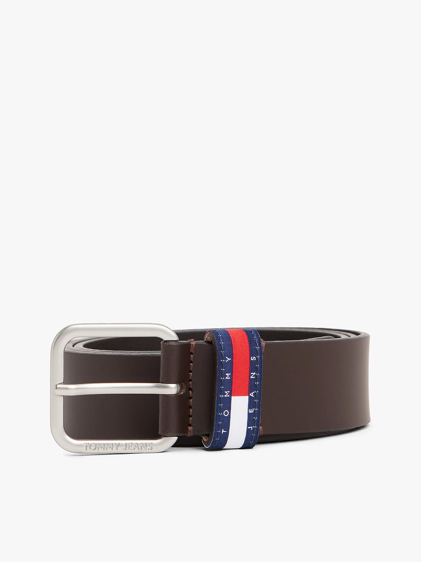 Tommy hilfiger-Cintura Ryan in pelle con passante iconico