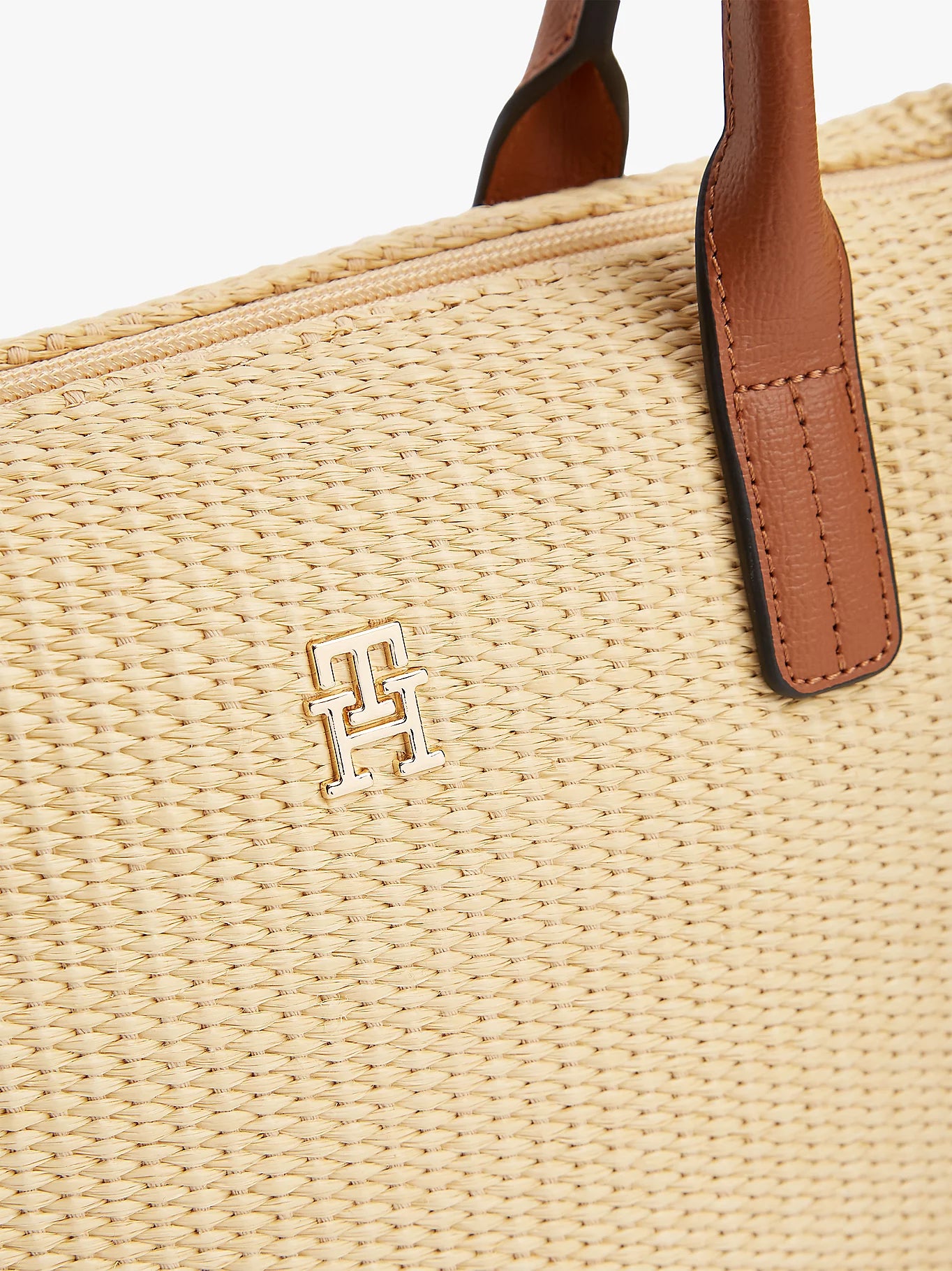 Tommy Hilfiger-  popette mini tote raffia
