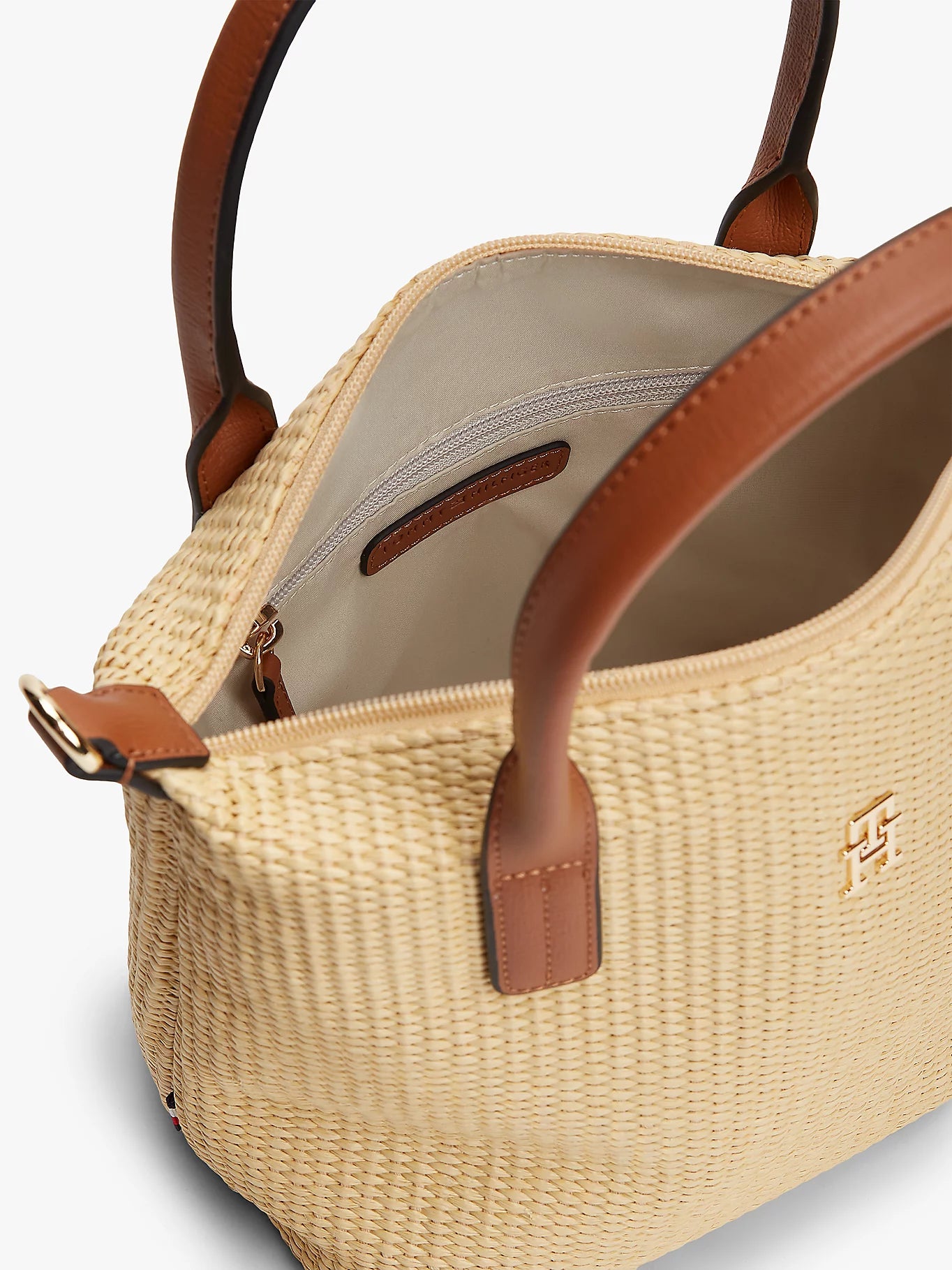 Tommy Hilfiger-  popette mini tote raffia