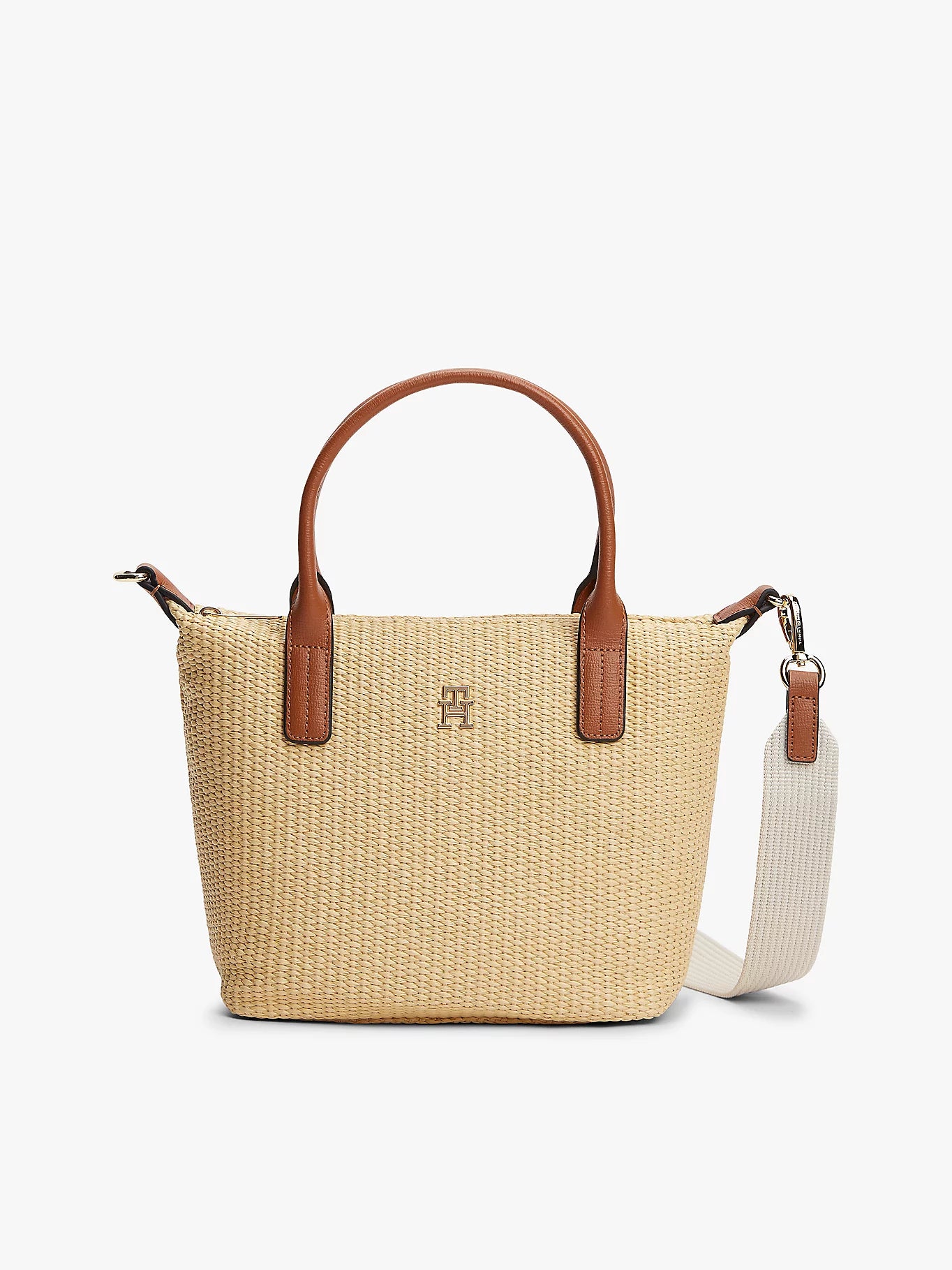 Tommy Hilfiger-  popette mini tote raffia