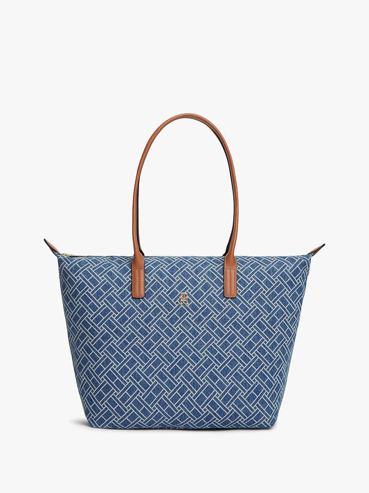 Tommy Hilfiger-  popette tote denim flag