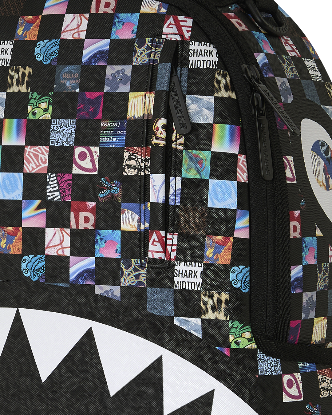 Sprayground - Crazy check backpack