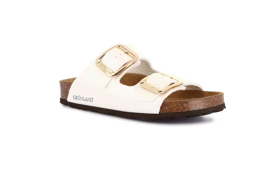 Grünland - Ciabatta laminata con maxi-fibbie | ENNY