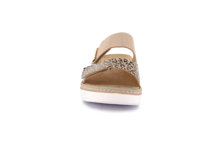 Grünland - Ciabatta animalier con doppio strappo | Moll