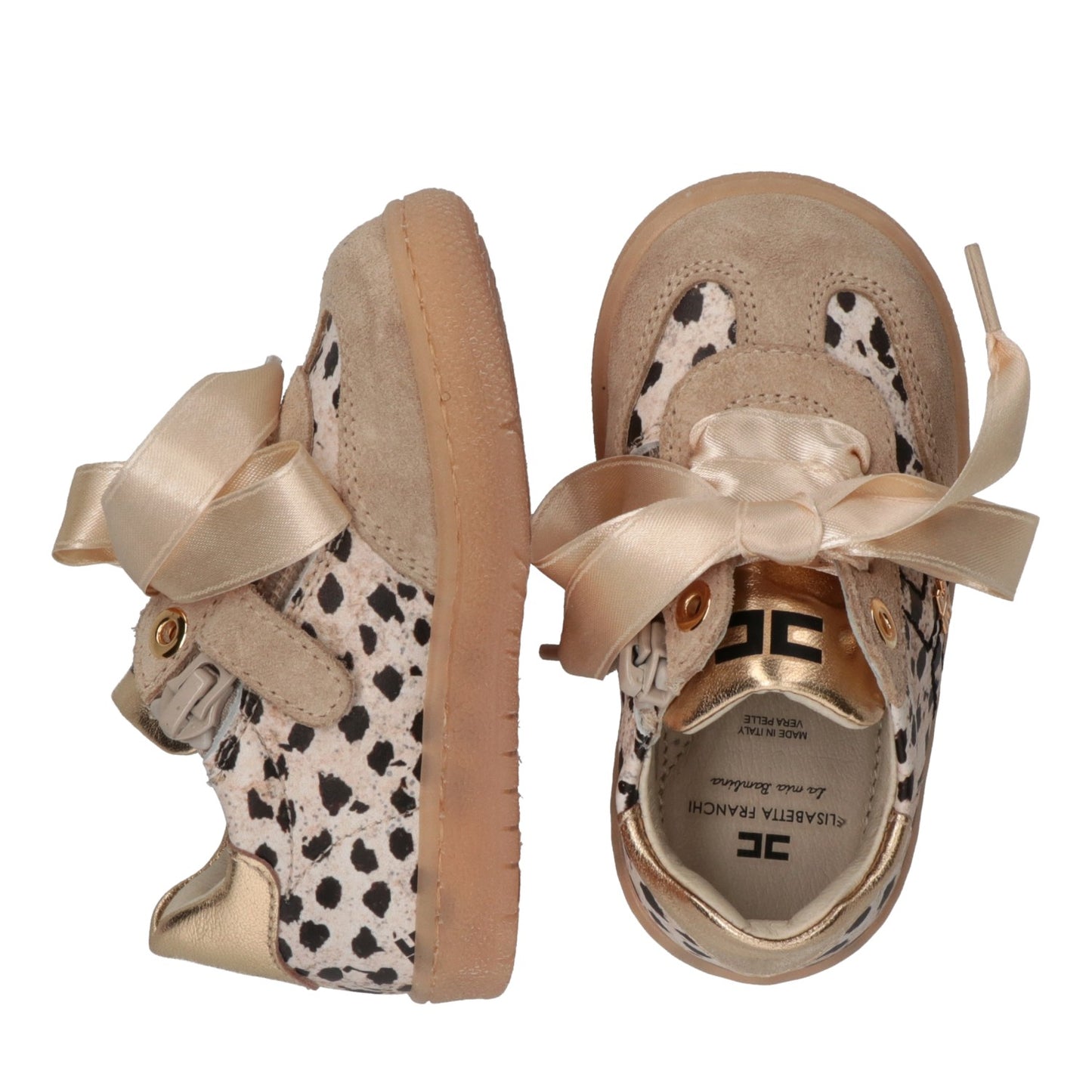 Elisabetta Franchi - Low Cut Lace-Up Sneaker