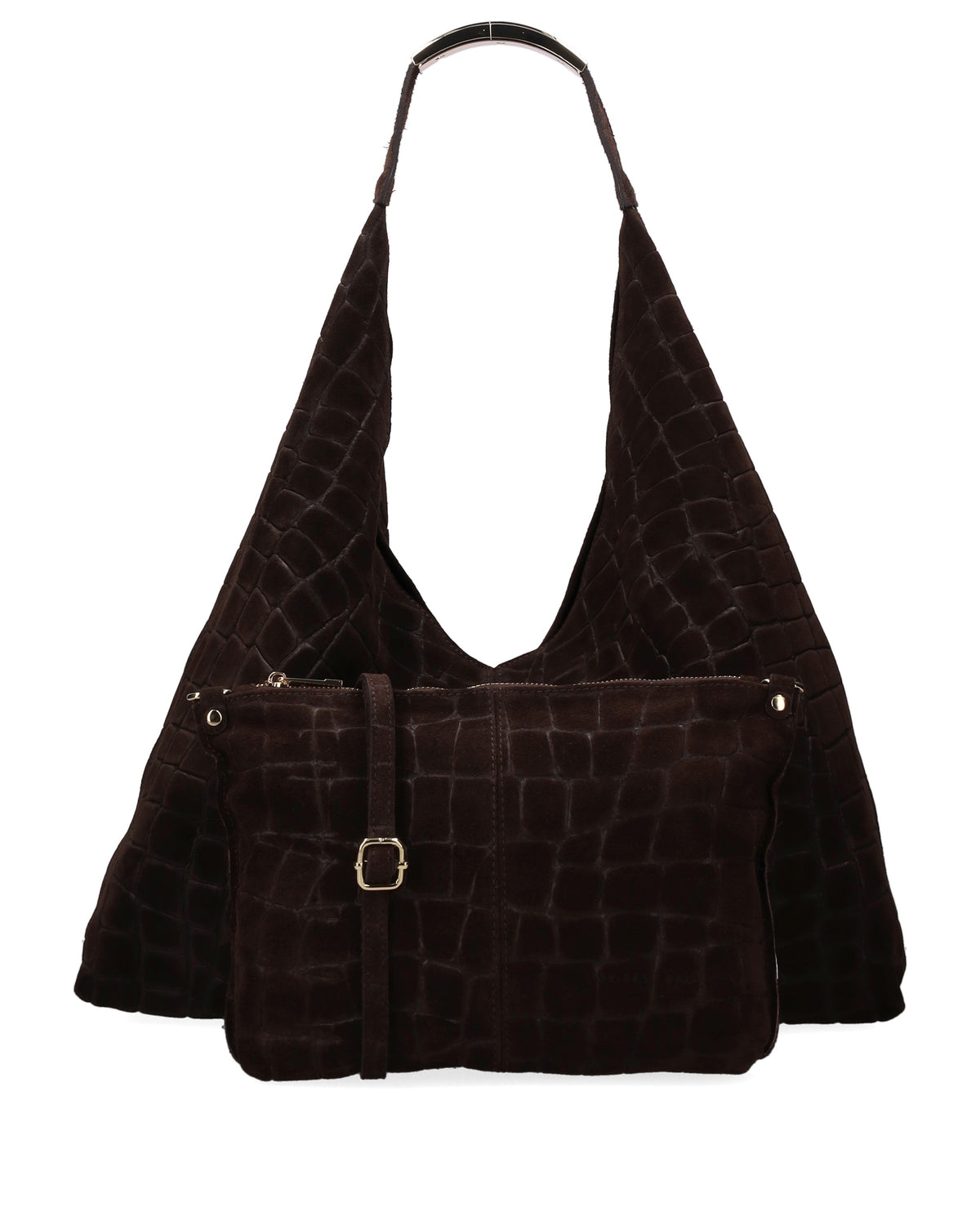 My Best Bag - Ellisse Croco Suede