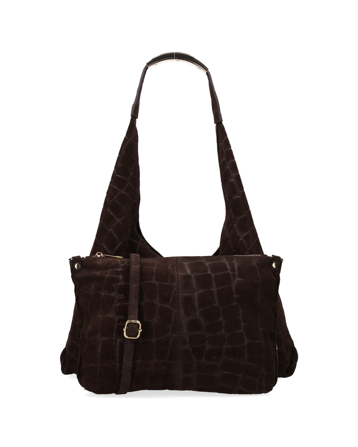 My Best Bag - Ellisse Croco Suede