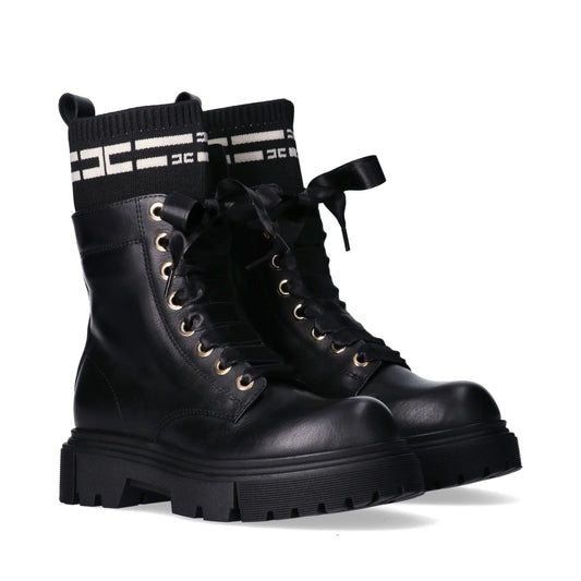 Elisabetta Franchi - lace up bootie