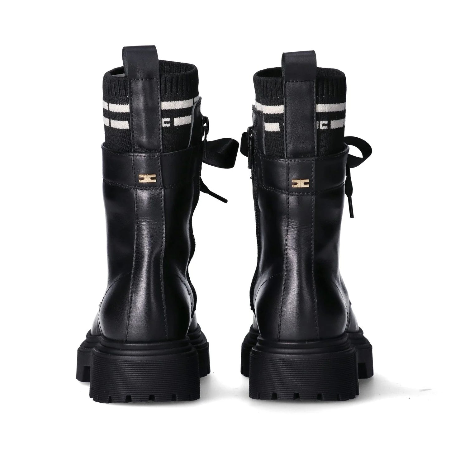 Elisabetta Franchi - lace up bootie