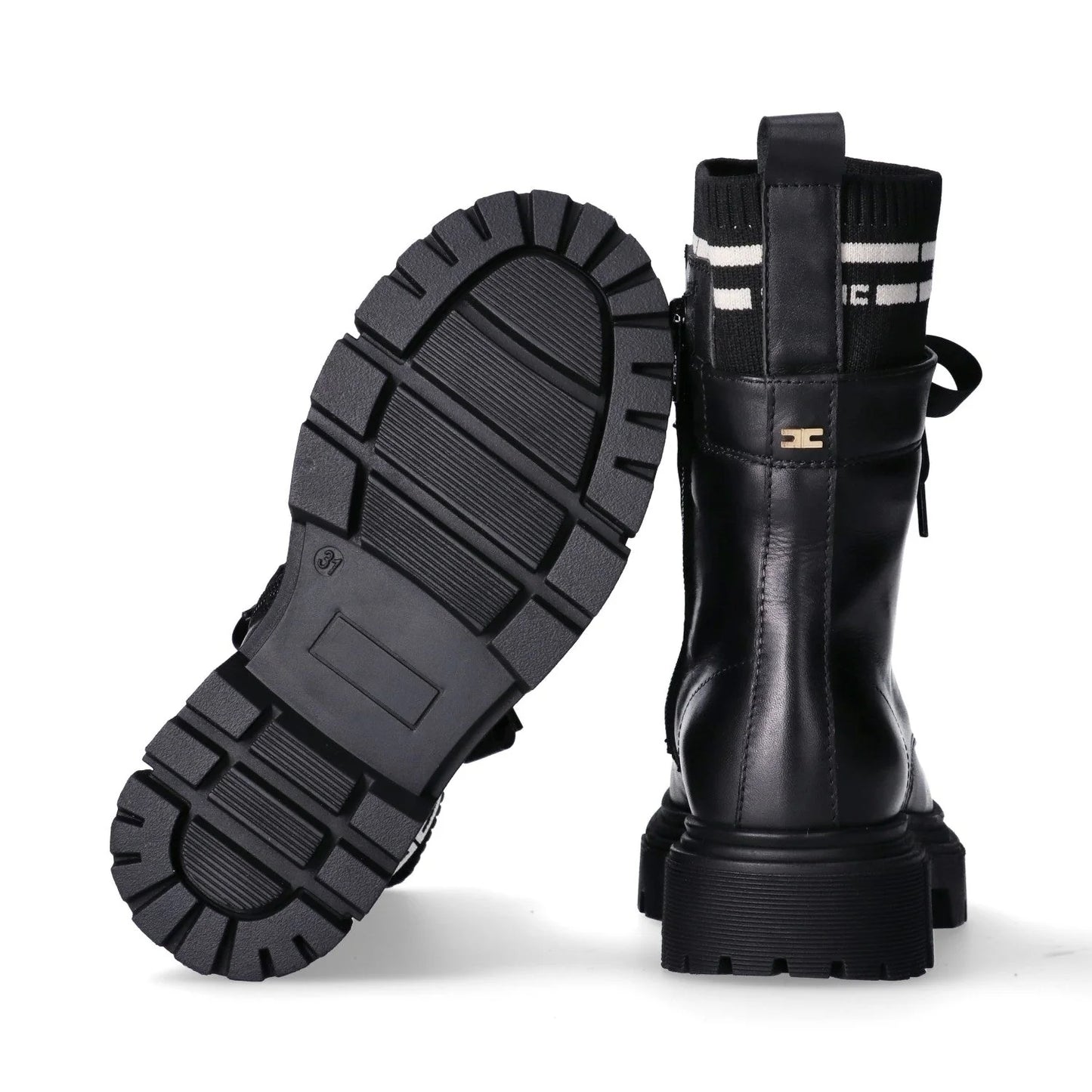 Elisabetta Franchi - lace up bootie