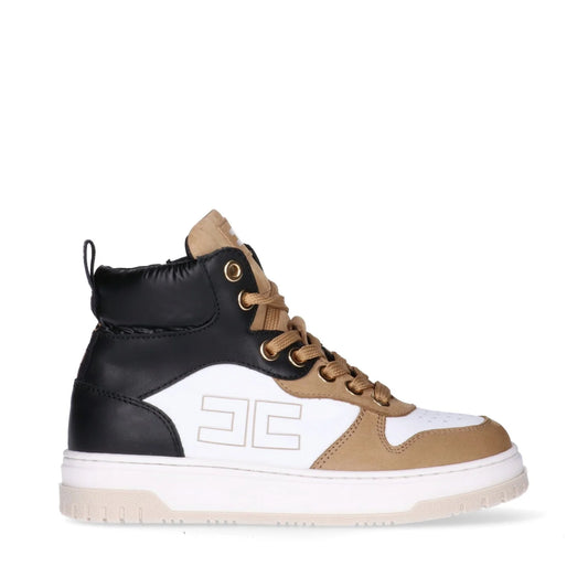 Elisabetta Franchi - High top lace-up sneaker