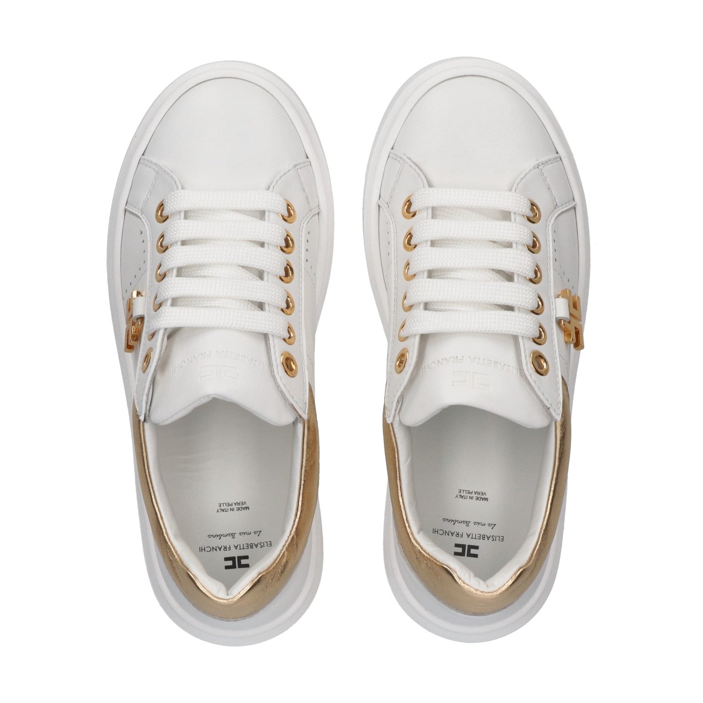 Elisabetta Franchi - Low cut Lace-Up sneaker