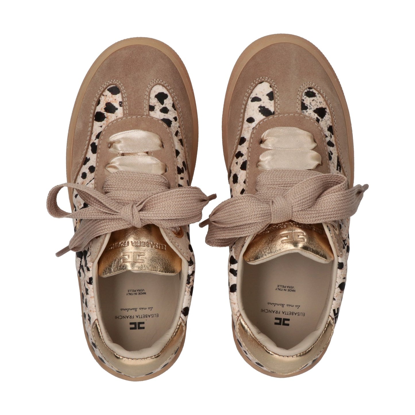 Elisabetta Franchi - Low Cut Lace-Up Sneaker