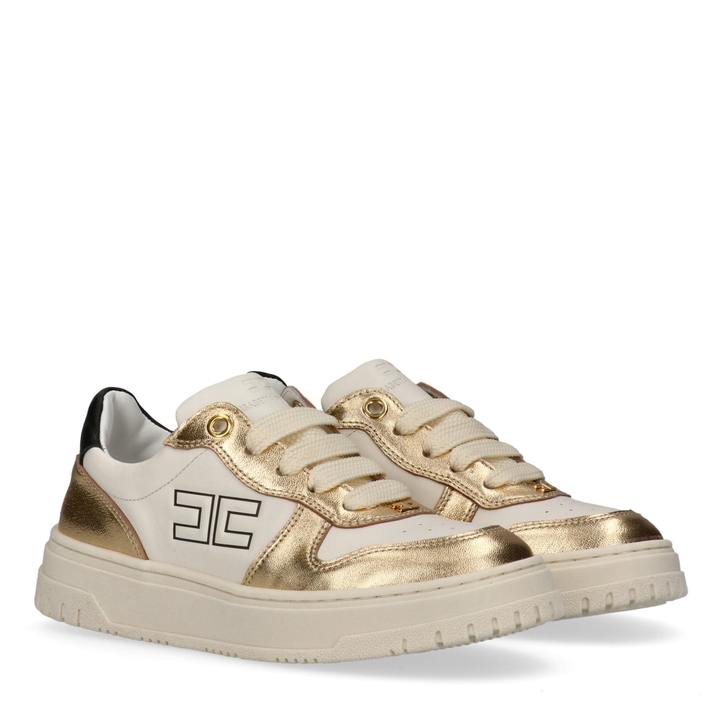 Elisabetta Franchi - Low Cut Lace-Up Sneaker