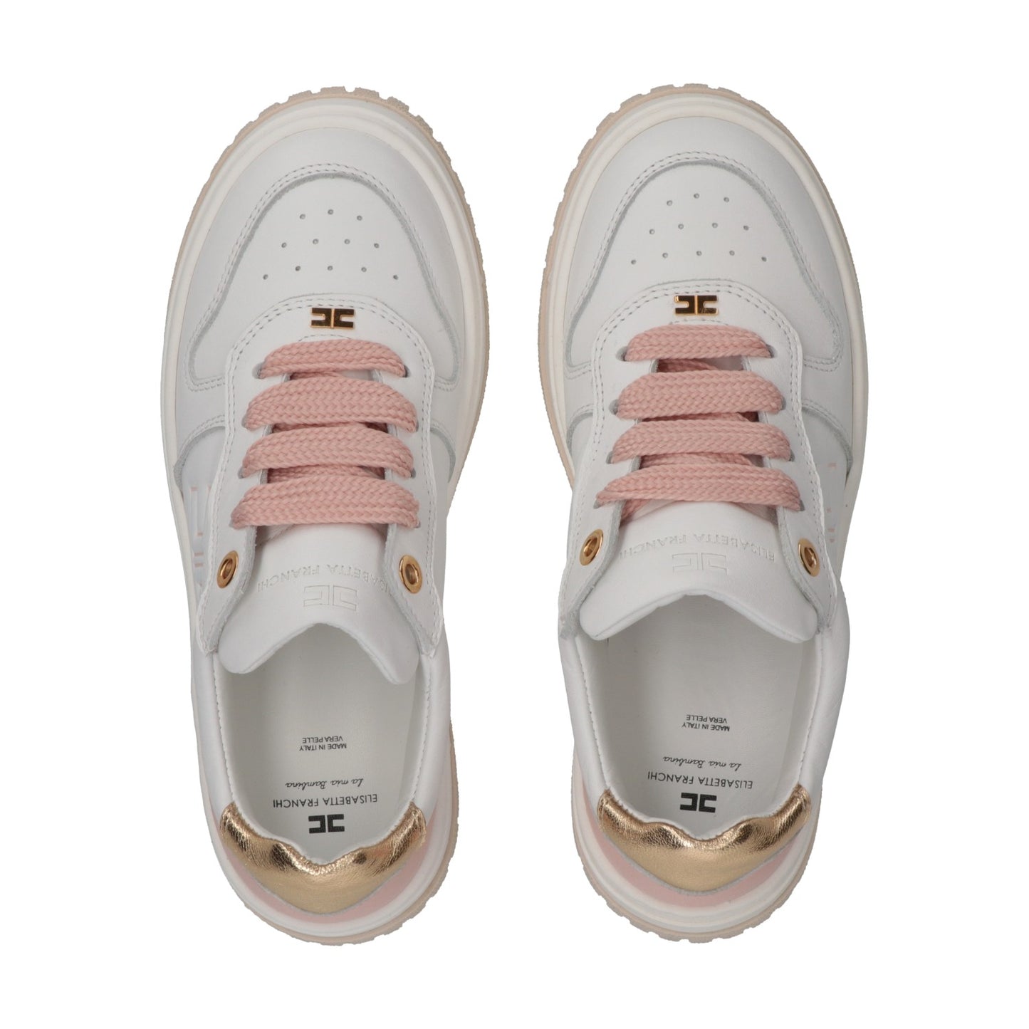 Elisabetta Franchi - Low cut Lace-Up sneaker