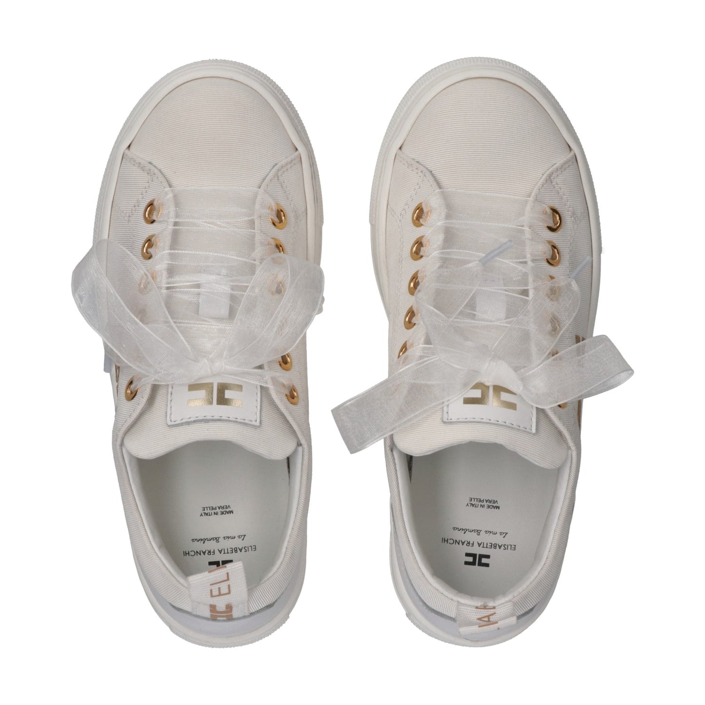 Elisabetta Franchi - Low cut Lace-Up sneaker