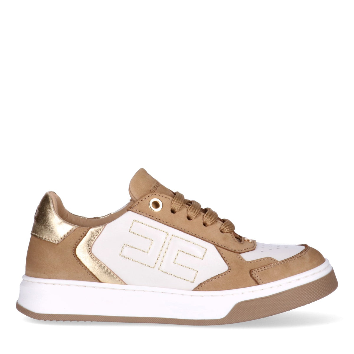 Elisabetta Franchi - Sneaker bassa allacciata bicolor