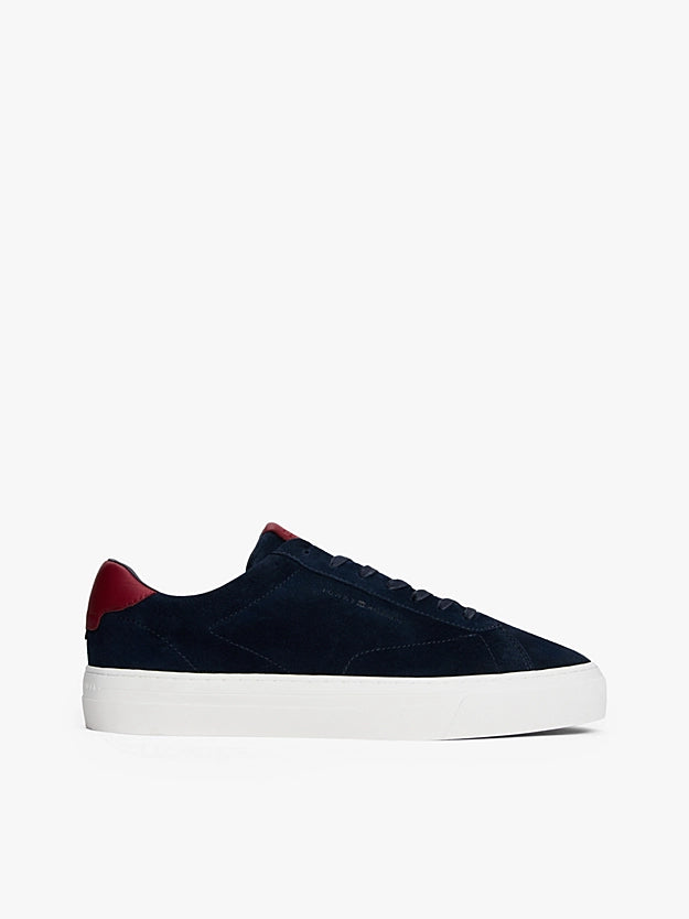 Tommy hilfiger - premium dress cupsole suede