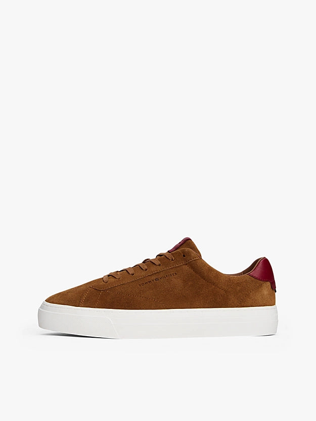 Tommy hilfiger - premium dress cupsole suede