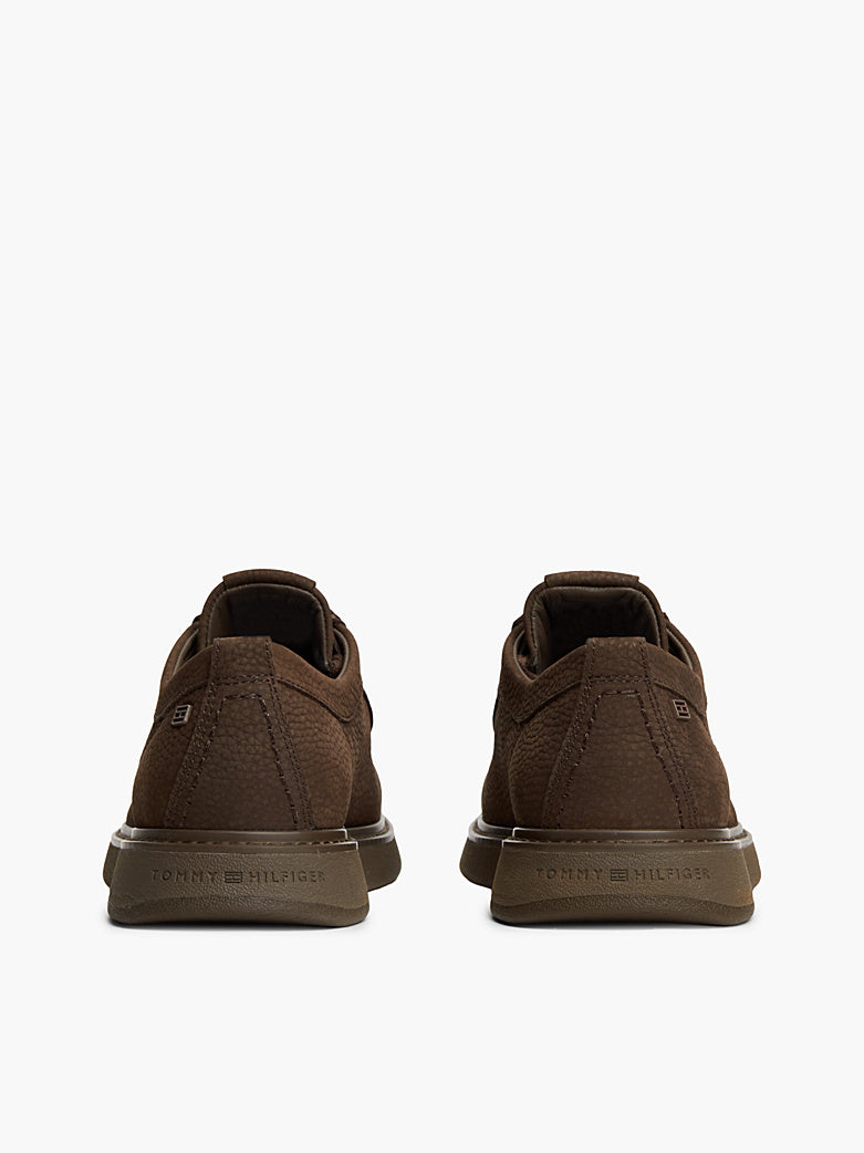 Tommy Hilfiger - Scarpe stringate stile mocassino in pelle