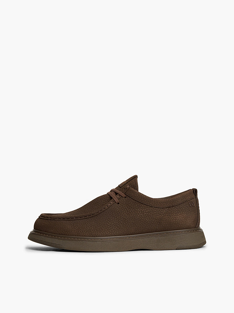 Tommy Hilfiger - Scarpe stringate stile mocassino in pelle