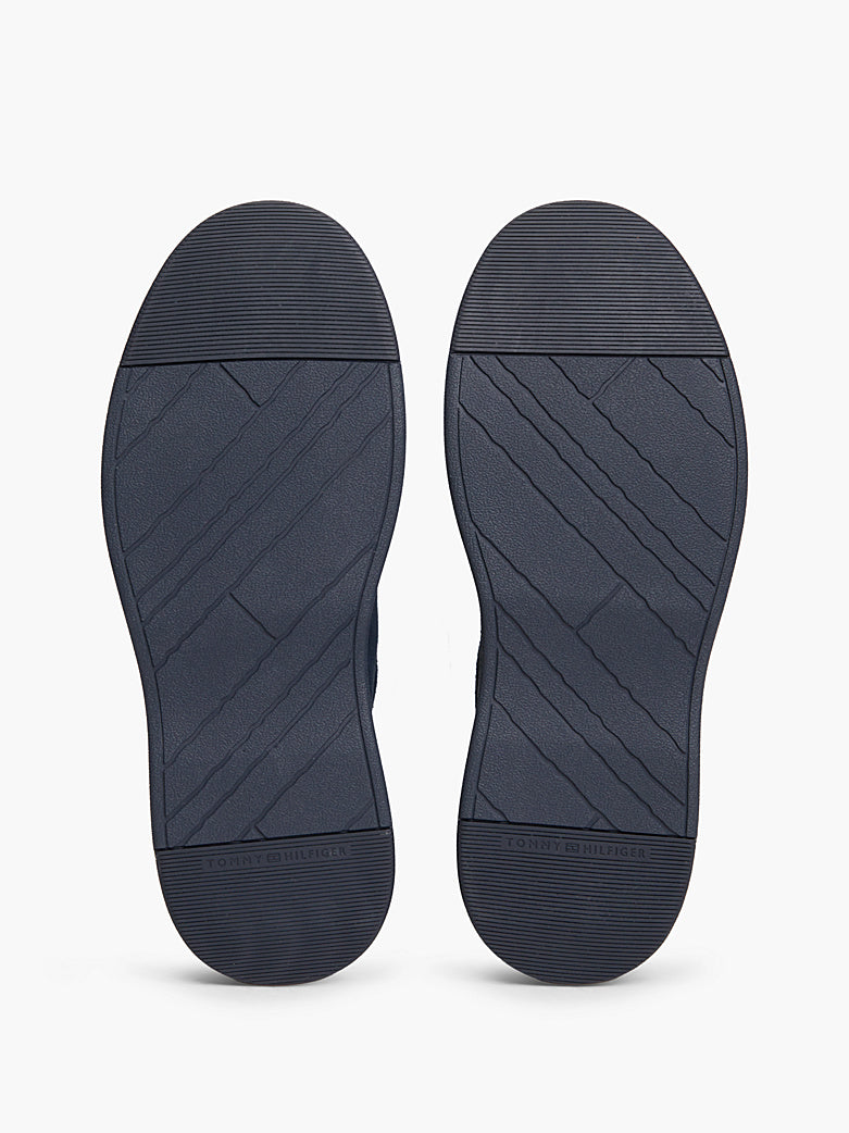 Tommy Hilfiger - Polacchini chukka in camoscio con bandierina
