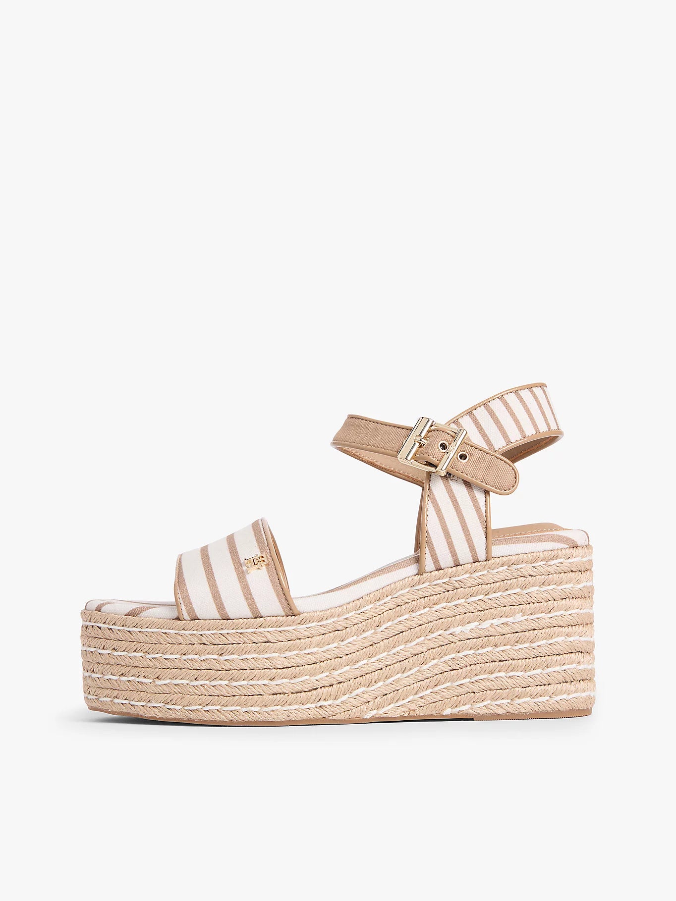 Tommy Hilfiger-  platform wedge breton stripes