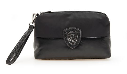 Blauer - Padded Polyester nylon clutch metal